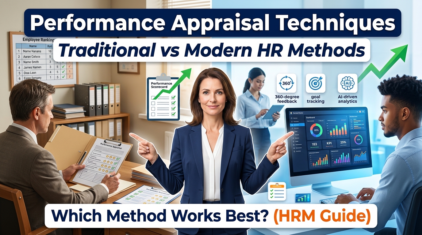 Performance Appraisal Techniques: Traditional and Modern Methods in HRM